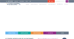 Desktop Screenshot of ch-valenciennes.fr